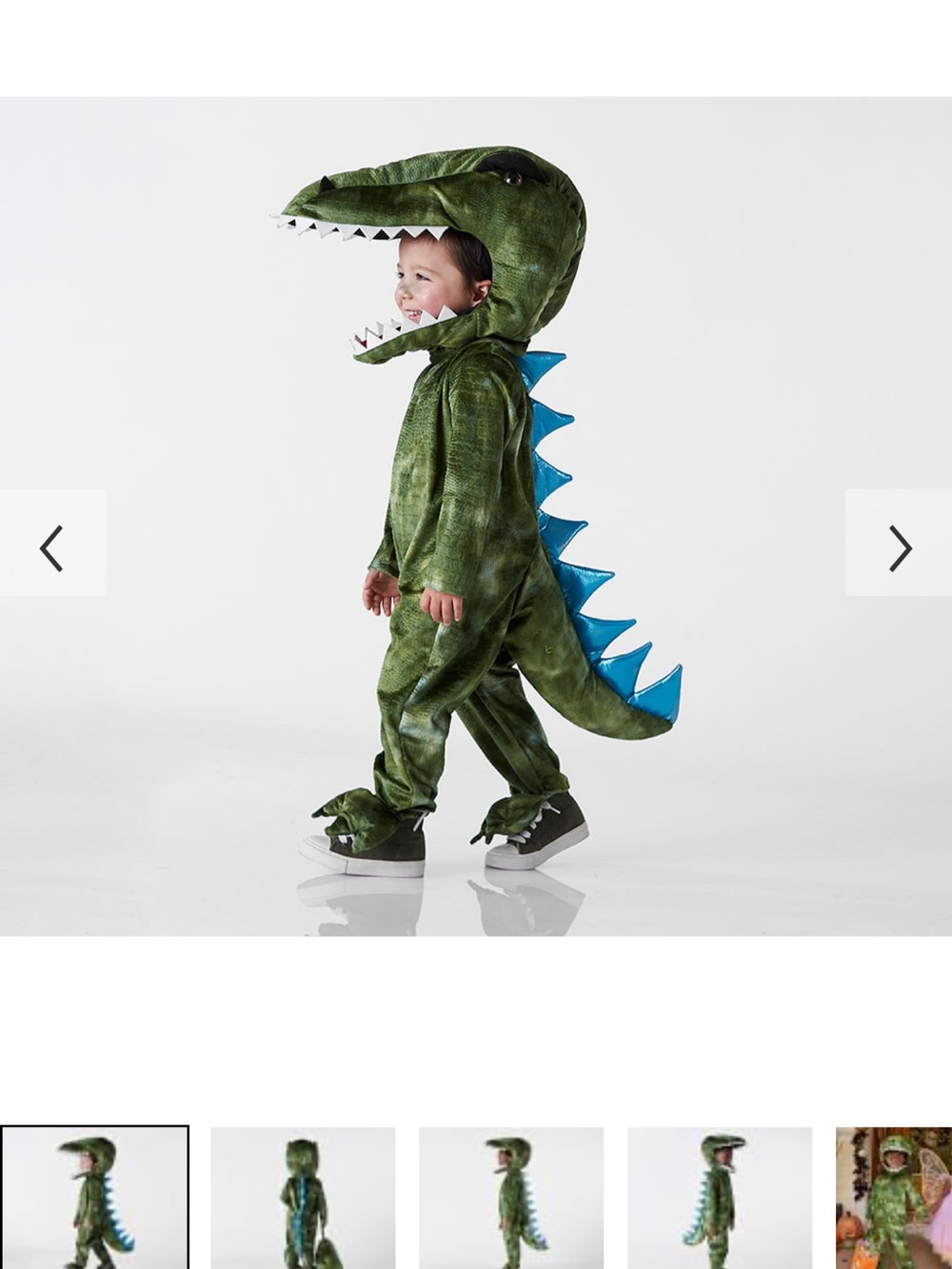 Pottery Barn Kids Light-Up T-Rex Costume
